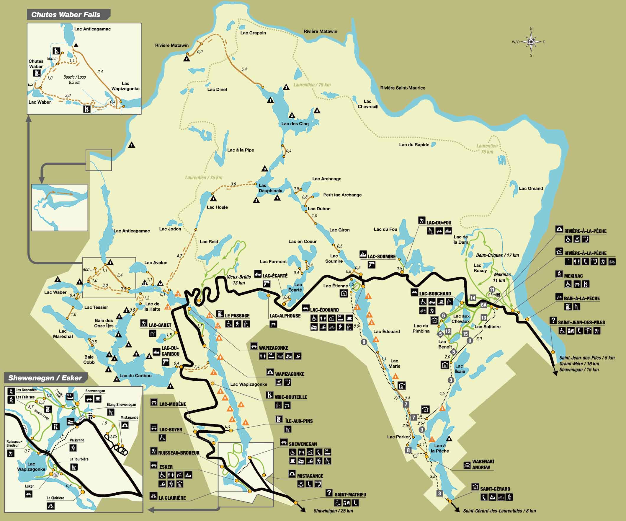Le Parc de la Mauricie au Québec De la randonnée à l'observation des