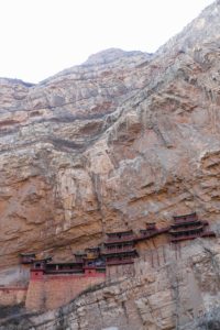 temple suspendu Xuankong chine