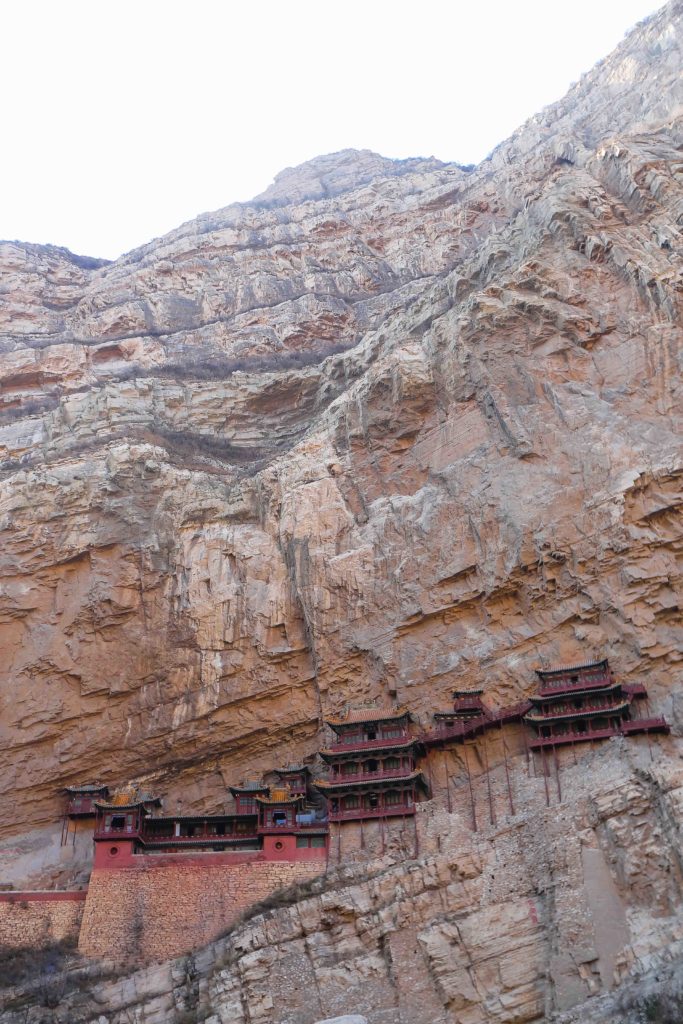 temple suspendu Xuankong chine