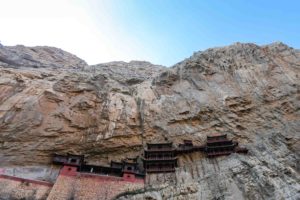 temple suspendu Xuankong chine