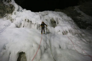 escalade sur glace queyras