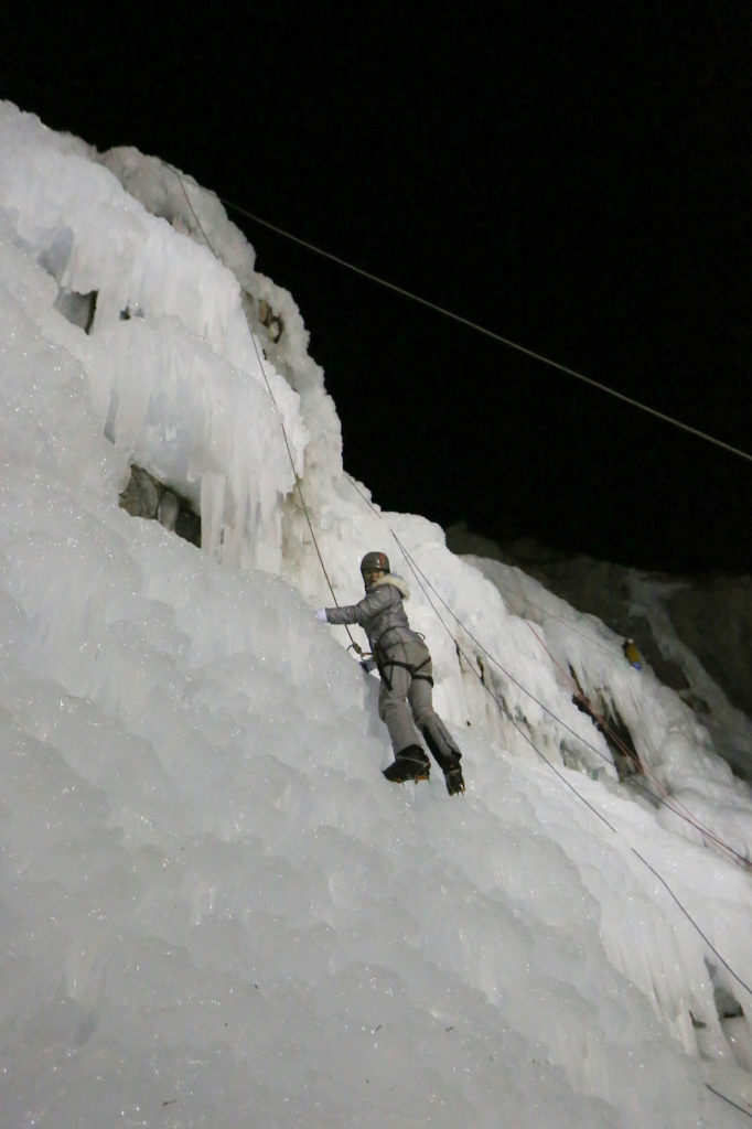 escalade sur glace queyras