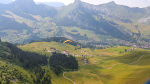 la parapente montagne