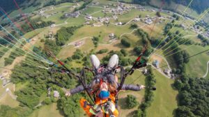 la parapente montagne