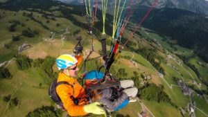 la parapente montagne