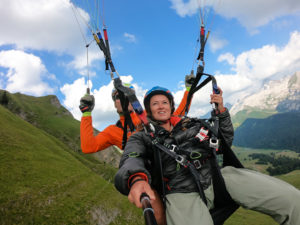parapente grand bornand