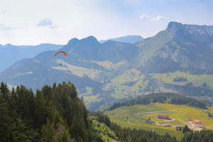la parapente montagne