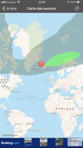 aurores boreales islande