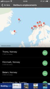 aurores boreales islande