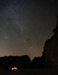 voie lactée jordanie