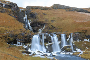 road-trip en Islande - cascade Gluggafoss