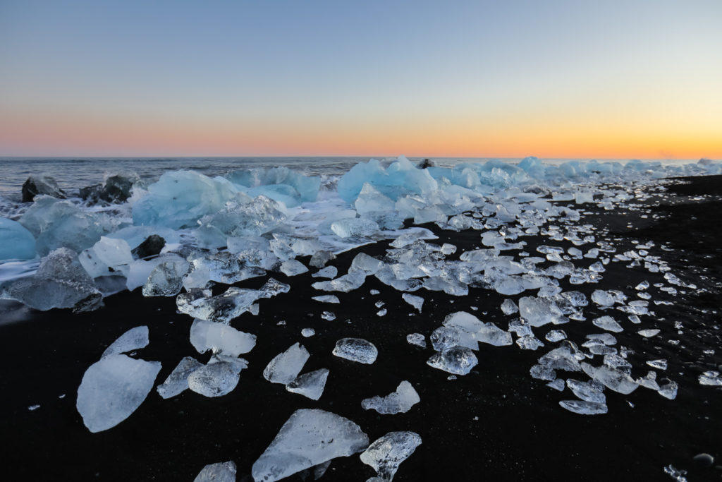 road-trip en Islande Diamond beach