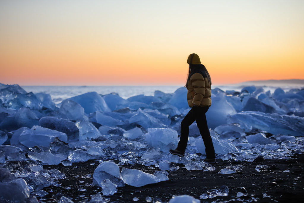 Diamond beach road-trip en Islande