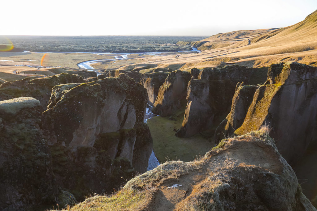 Road-trip en Islande - Canyon Fjadrárgljúfur