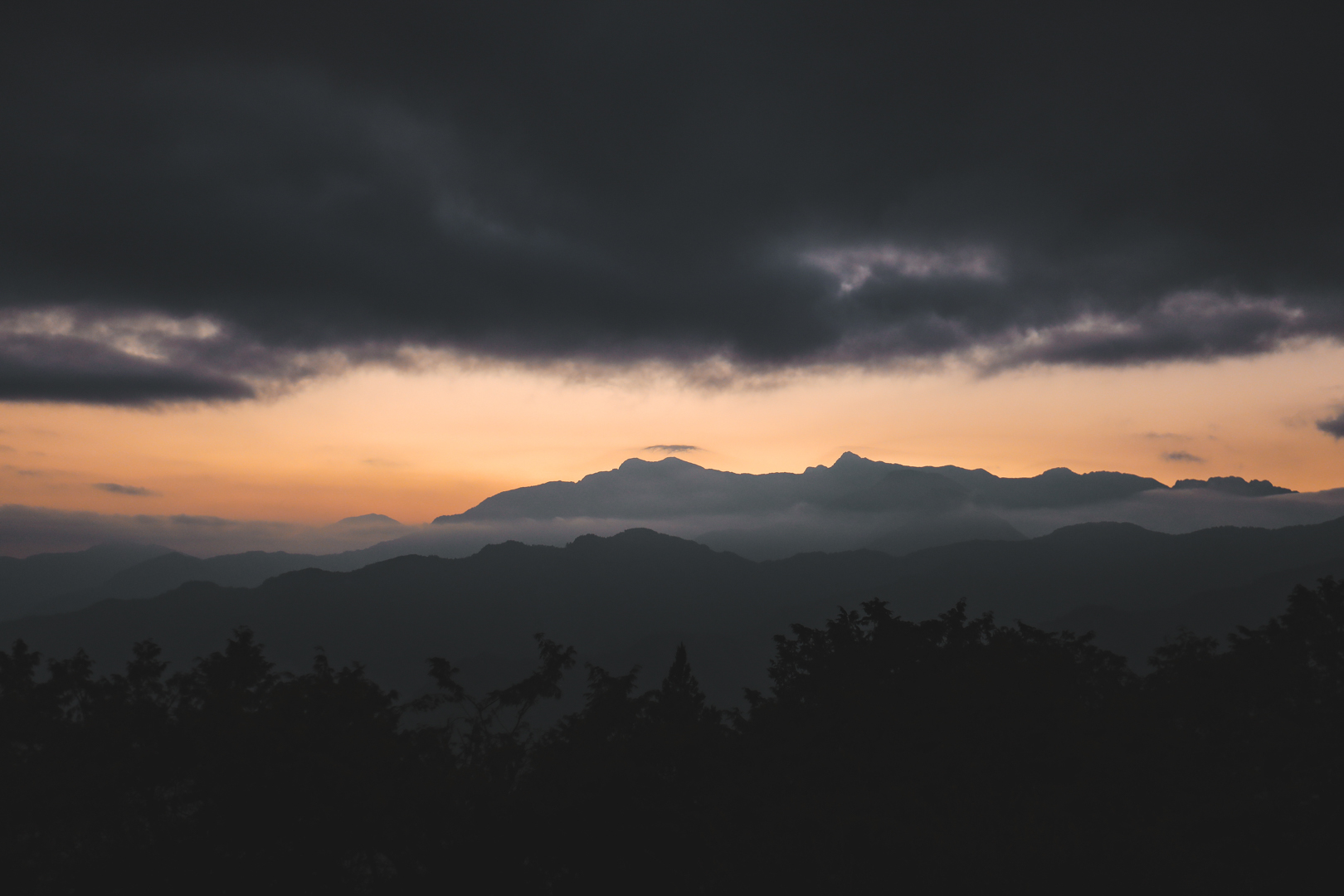 Sunrise Montagne de Jade Taïwan blog