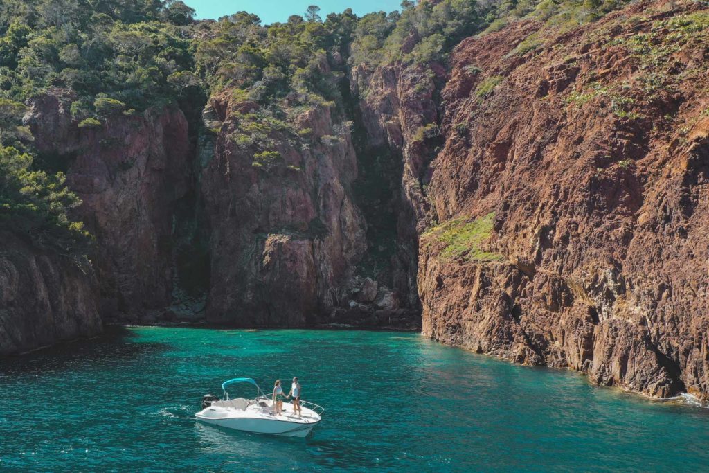 crique bateau esterel