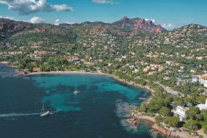 plage de la baumette agay esterel