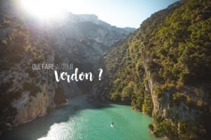 gorges du verdon