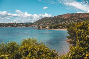 Plage de la baumette agay