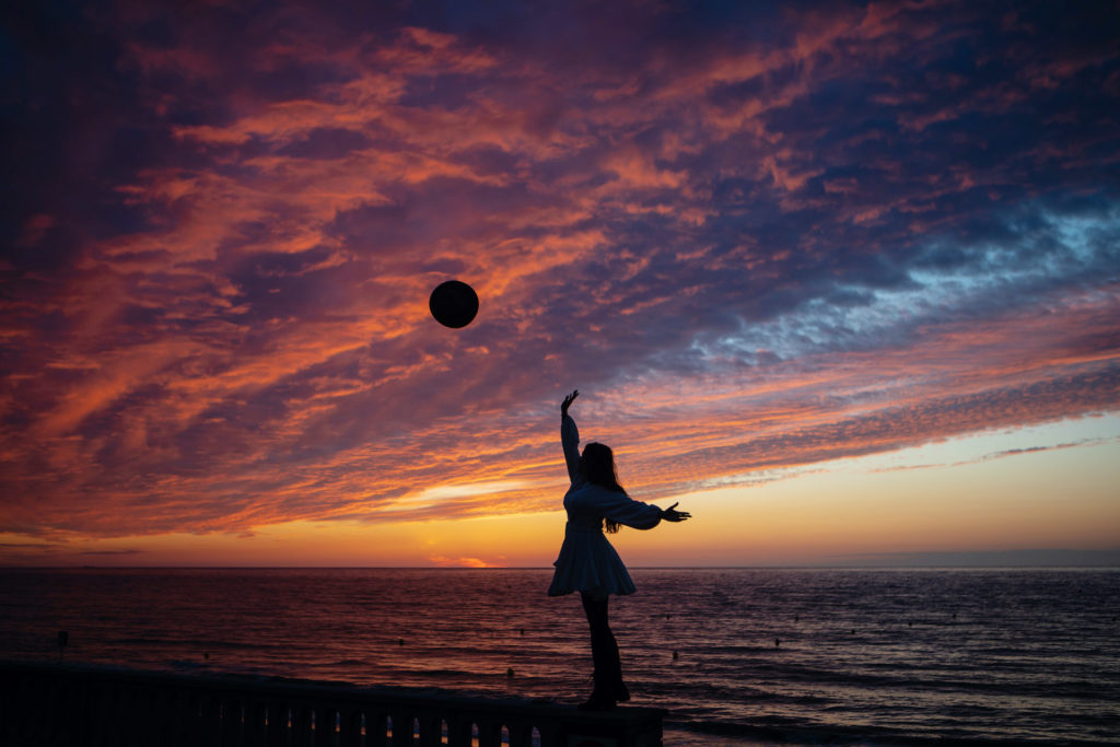 coucher de soleil cabourg