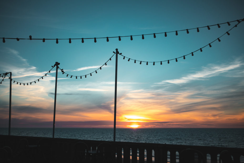 coucher de soleil cabourg