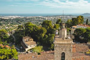 Mougins clocher point de vue
