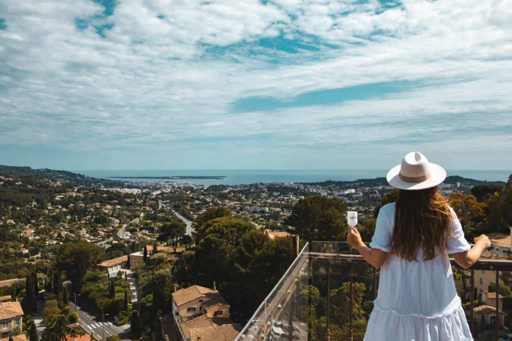 Mougins clocher point de vue