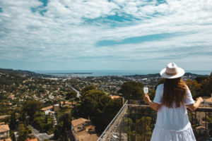 Mougins clocher point de vue