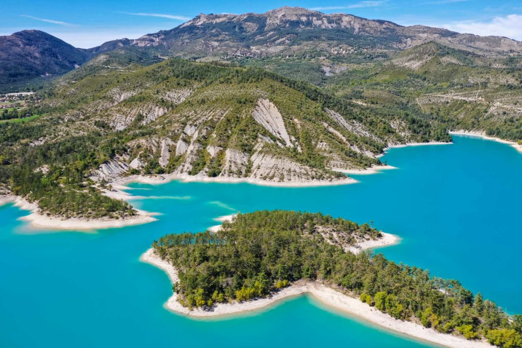 Lac de Castillon alpes de Haute Provence