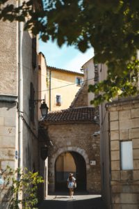 Eurovélo 8 Var Lorgues village