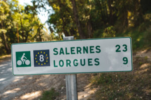 Eurovélo 8 Var voie verte en Dracénie