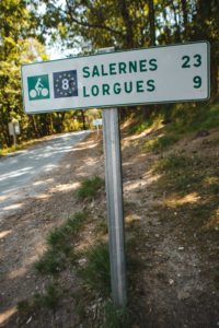 Eurovélo 8 Var Flayosc en Dracénie