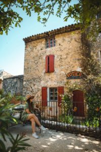 Sillans la cascade village eurovélo 8