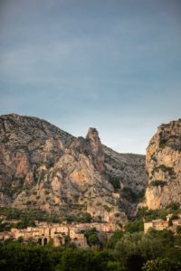 Moustiers Sainte Marie plus beau village de France Alpes de Haute Provence