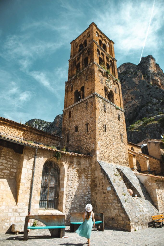 Moustiers Sainte Marie plus beau village de France Alpes de Haute Provence