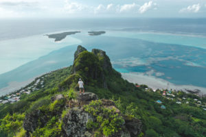 rando Maupiti Mont Teurafaatiu