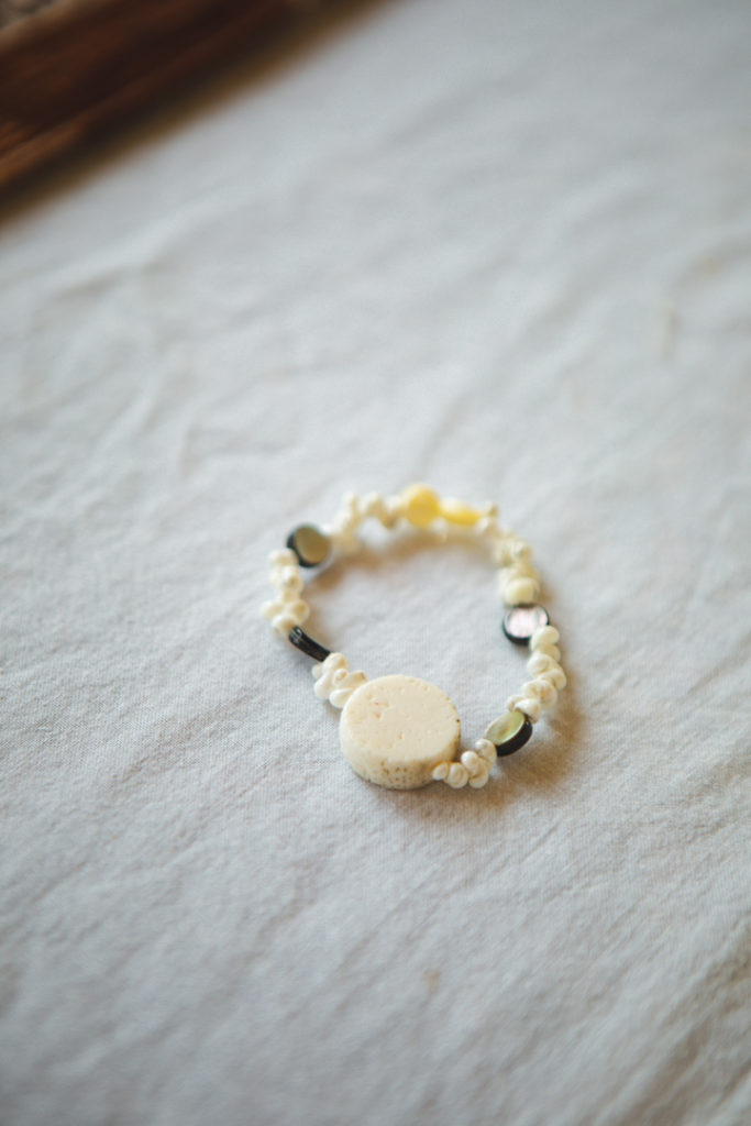 bracelet coquillage bora bora