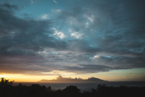 moorea vue tahiti