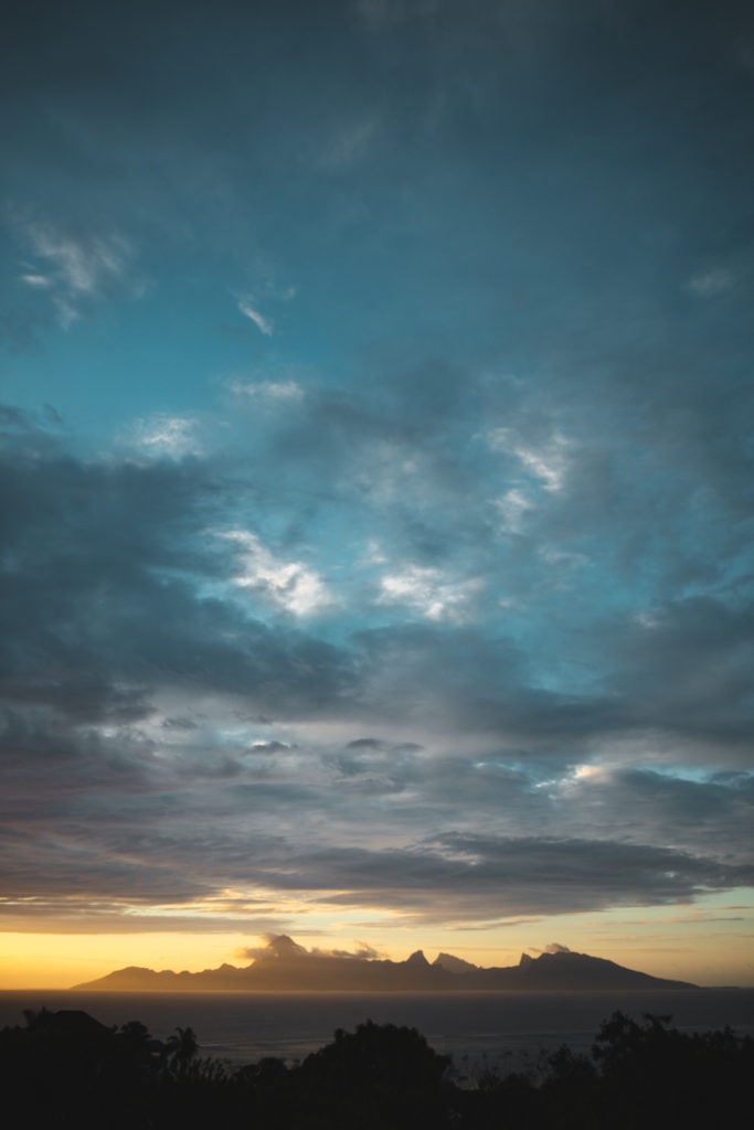 moorea vue tahiti