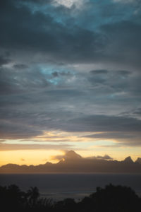 moorea vue tahiti