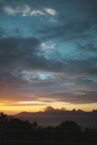 moorea vue tahiti