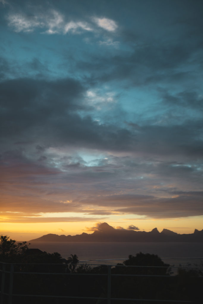 moorea vue tahiti