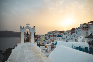 Oia coucher de soleil