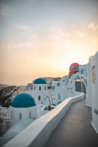 Oia coucher de soleil