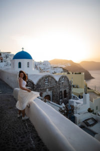 Oia coucher de soleil