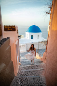 Oia coucher de soleil