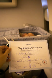 diplome air france bapteme de l'air
