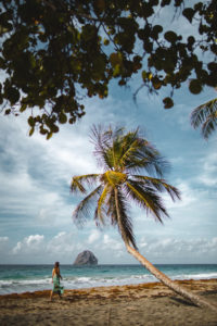 plage du diamant martinique