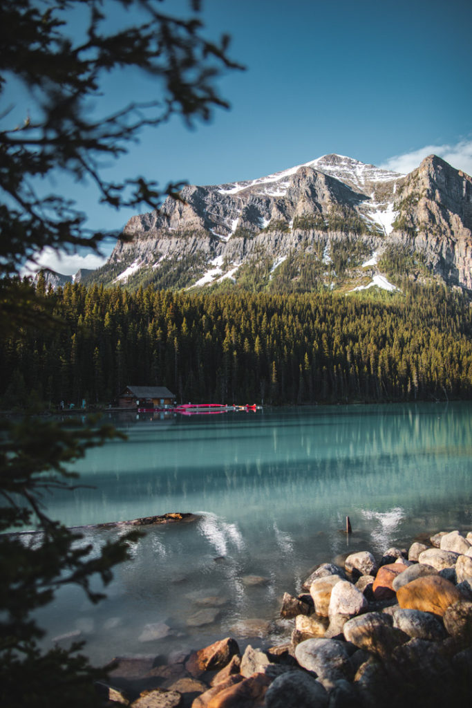 lac louise rocheuses canadiennes