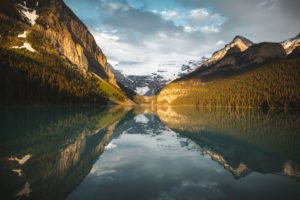 Lac Louise rocheuses canadienne